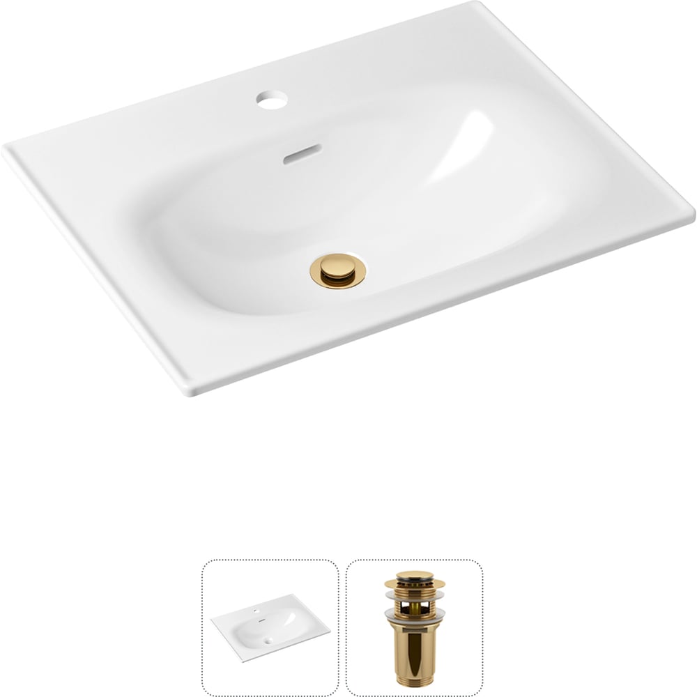 Изображение товара Врезная раковина для ванной Lavinia Boho Bathroom Sink 21520872 современная установка Изображение товара Врезная раковина для ванной Lavinia Boho Bathroom Sink 21520872 современная установка