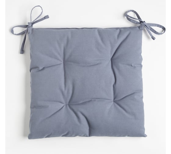 Изображение товара Сидушка на стул Этель Kitchen 42x42 см, синяя, 100% хлопок, саржа 220 г/м2 7865977