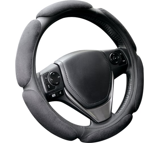 Изображение товара Оплетка KRAFT 6 спонжей, черная, 38 см / M KT 800325