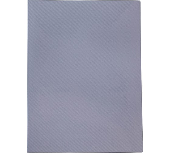 Изображение товара Пластиковая папка Hatber 20 вкладышей А4 корешок 14 мм LINE 500 мкм Серая, 35шт. 036990