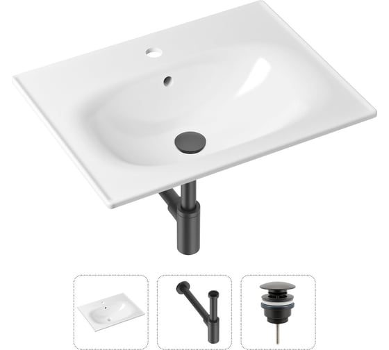 Изображение товара Врезная раковина для ванной, комплект 3 в 1 Lavinia Boho Bathroom Sink 21520440