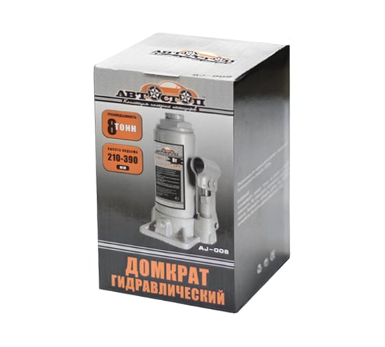 Изображение товара Домкрат гидравлический бутылочный 8т Автостоп AJ-008 658140