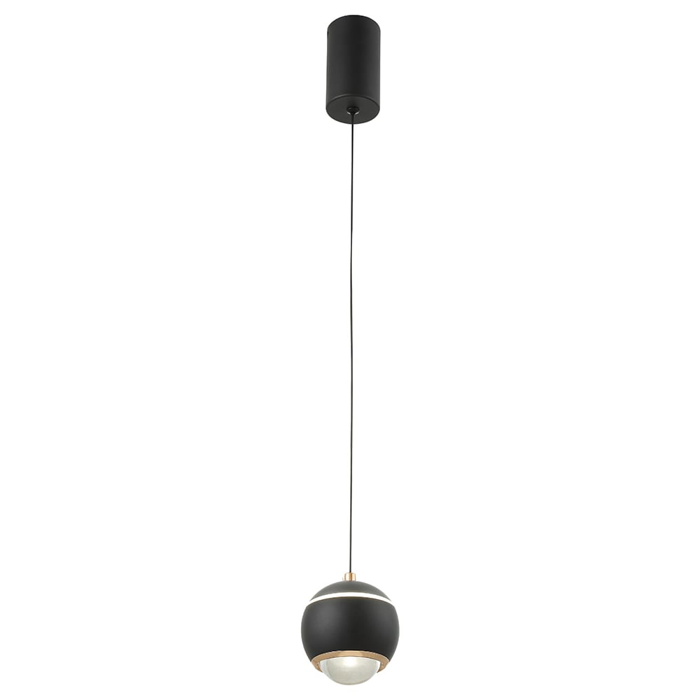 Изображение товара Подвесной светильник Crystal lux CARO SP LED BLACK современные дизайнерские светильник