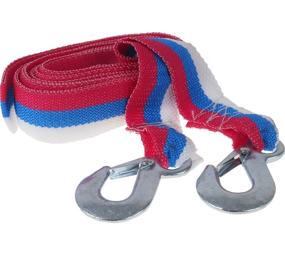 Изображение товара Трос буксировочный 3500кг длина 4.8м, ленточный Автостоп AB-3.5K 659402