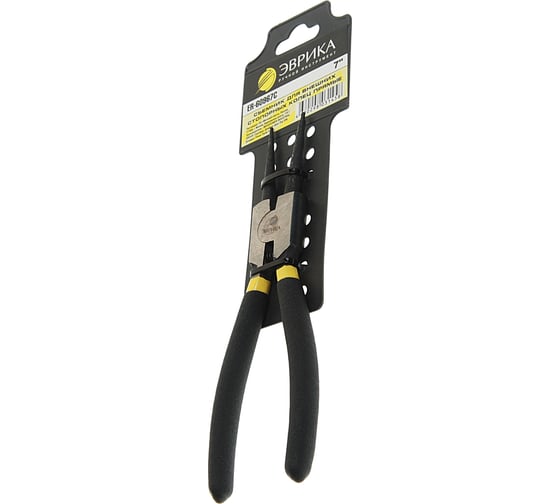 Изображение товара Съемник для внешних стопорных колец, прямые 7" ЭВРИКА ER-60967C