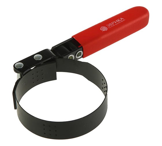 Изображение товара Съемник масляного фильтра со стальной лентой, с поворотной ручкой на 90 ЭВРИКА ER-86043