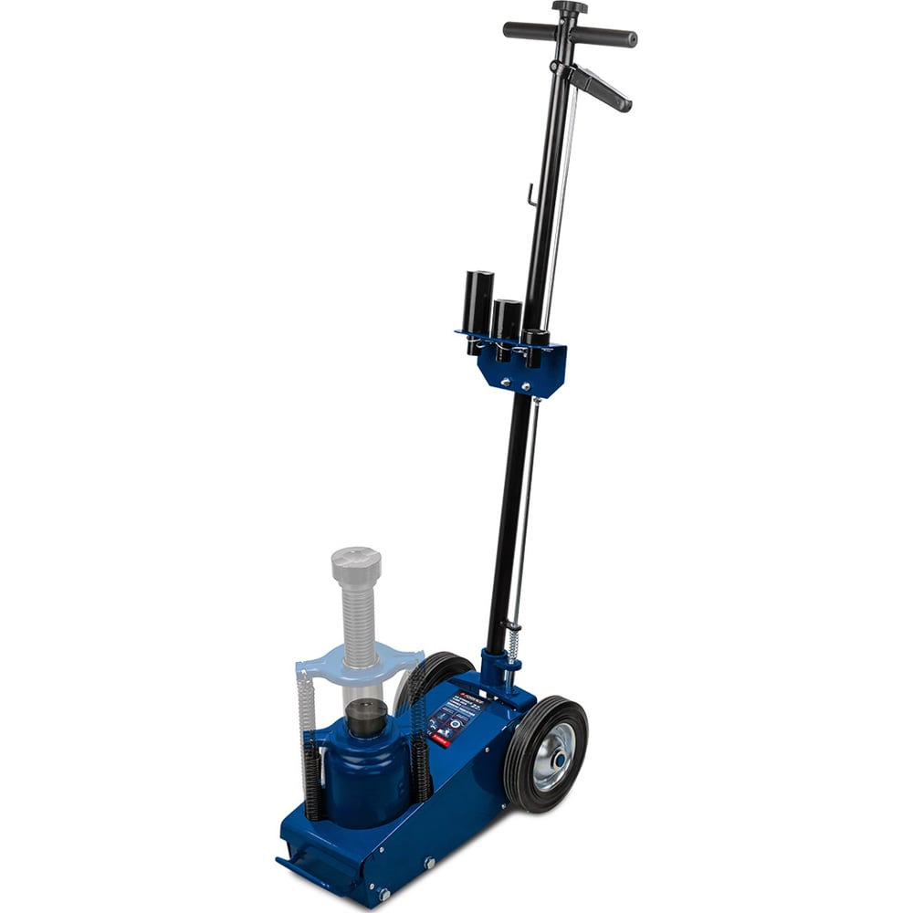 Изображение товара Пневмогидравлическй подкатной домкрат со сменными надставками-удлинителями Forsage F-1600-6(15914)