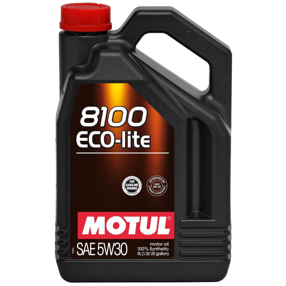 фото Синтетическое масло 8100 eco-lite 5w30 5л motul 108214