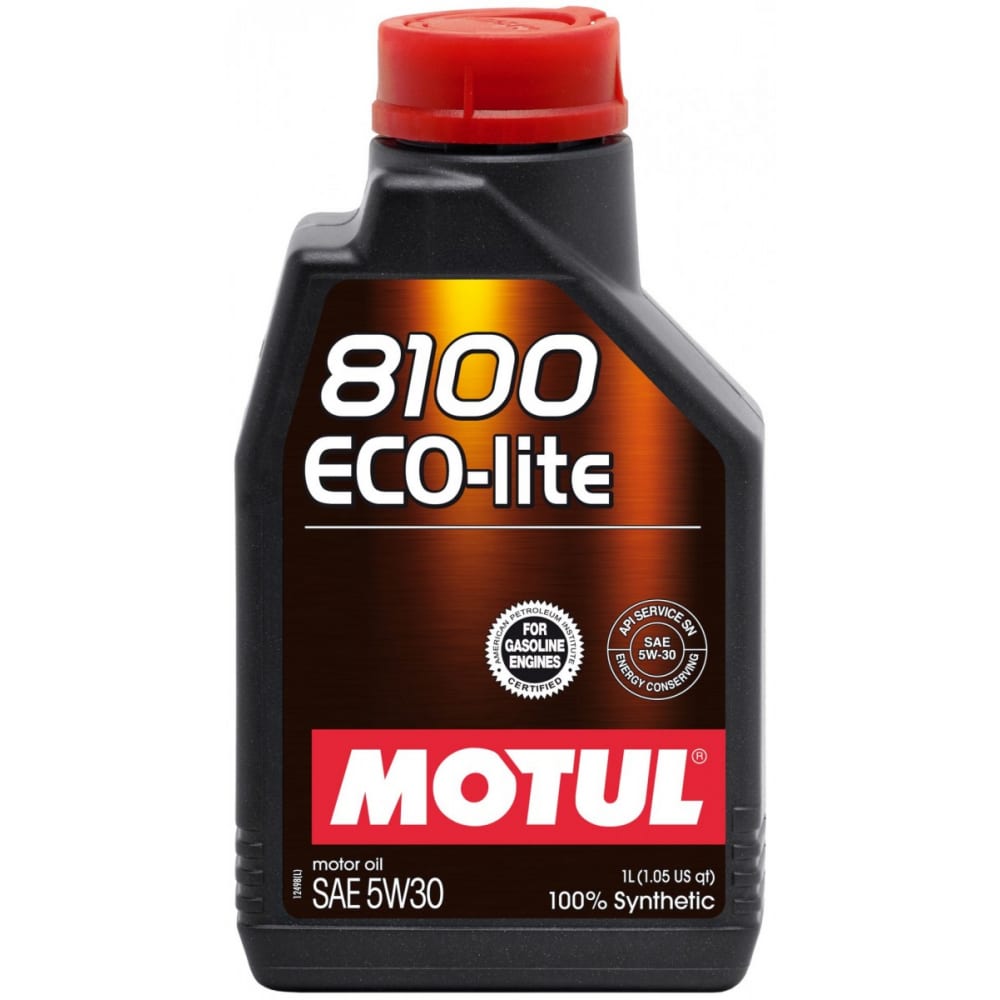 фото Синтетическое масло 8100 eco-lite 5w30 1л motul 108212