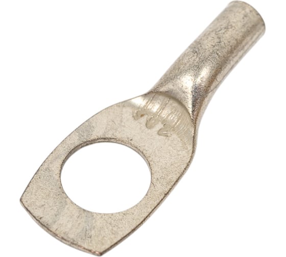 Изображение товара Трубчатый наконечник ТМЛ (ЮМП) ТМЛ-P-2,5-8 Р-типа медный луженый кольц. 2,5мм2 под винт М8 elcТМЛ-Р-2.5-8-ЮМП