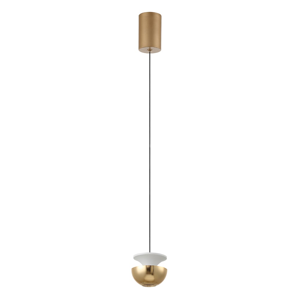 Изображение товара Подвесной светильник Crystal lux ASTRA SP LED GOLD с LED лампой