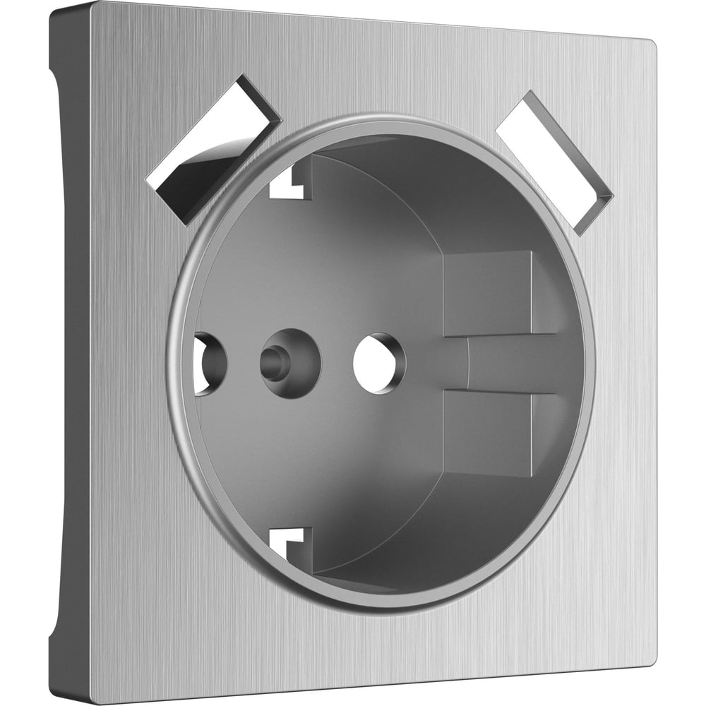 Изображение товара Накладка комбинированной розетки WERKEL W1179509 Серебро