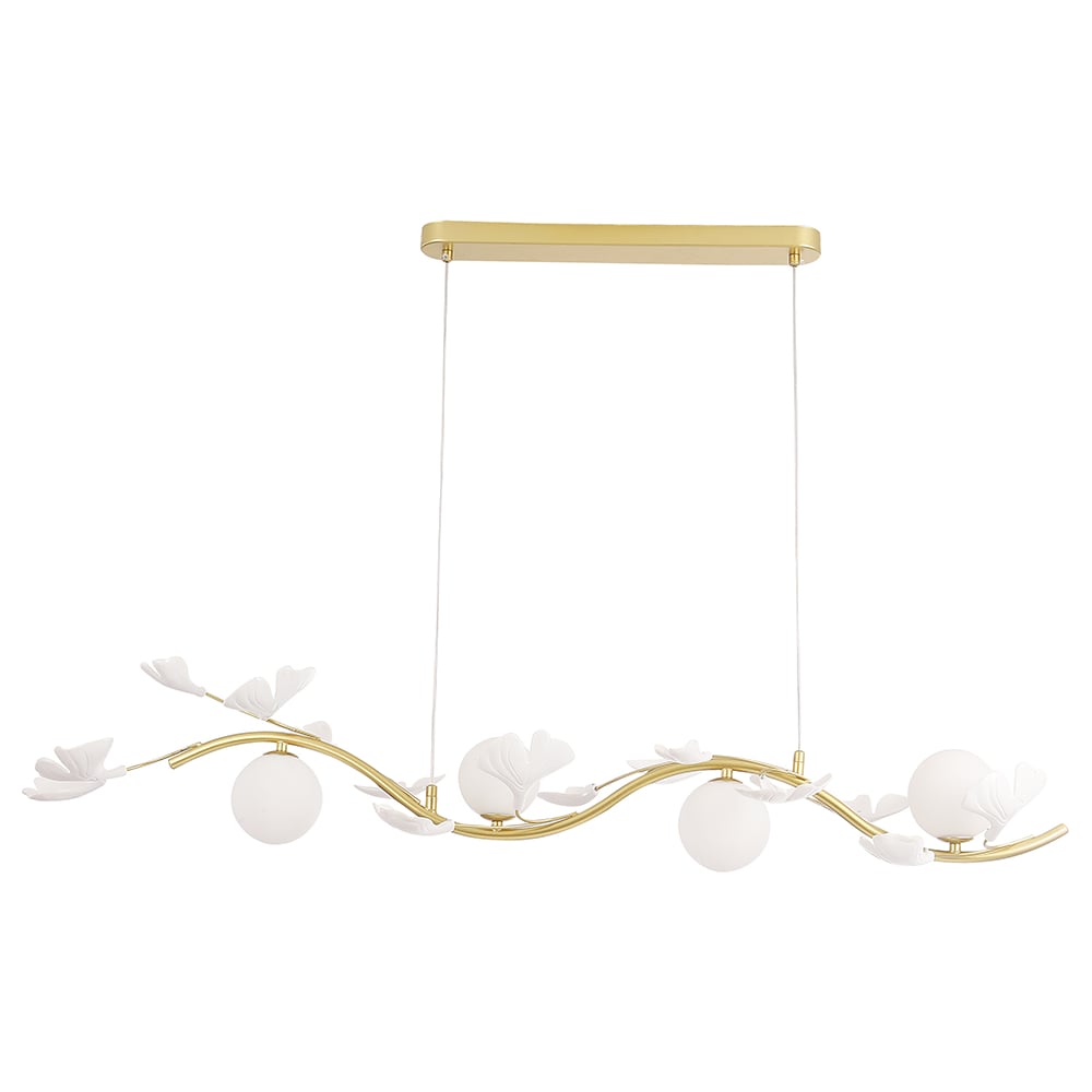 Изображение товара Подвесной светильник Crystal lux COLIBRI SP4 GOLD стиль модерн 4 лампы IP20