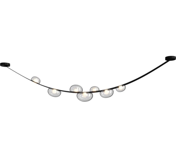 Изображение товара Подвесной светодиодный светильник Crystal lux Bosque SP7 L3000 Black/Transparent