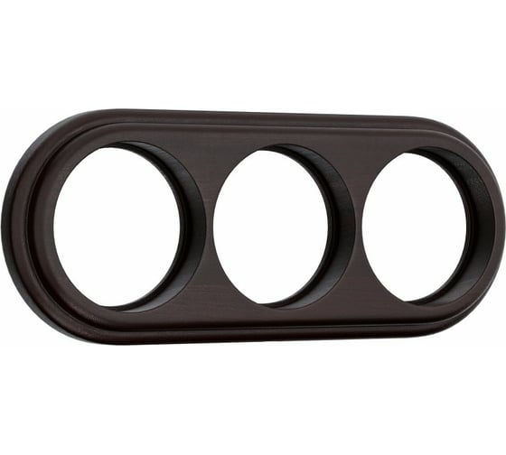 Изображение товара Рамка на 3 поста WERKEL W0035226 венге a050995