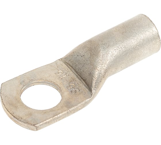 Изображение товара Трубчатый наконечник ТМЛ (ЮМП) ТМЛ-R-95-16 медный луженый R-типа 95мм2 под болт М16 elcТМЛ-R-95-16-ЮМП