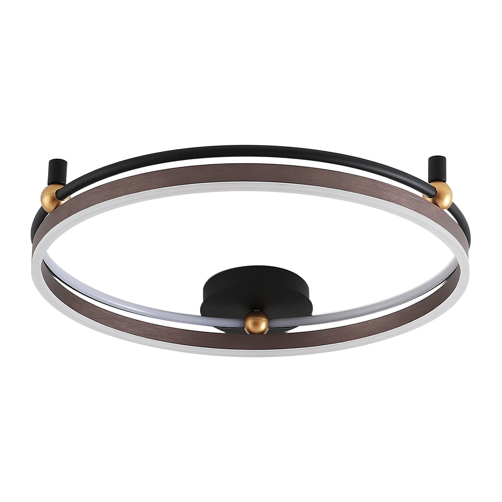 Изображение товара Потолочный светильник Crystal lux FERNANDO PL72W LED COFFEE/BLACK современный дизайн