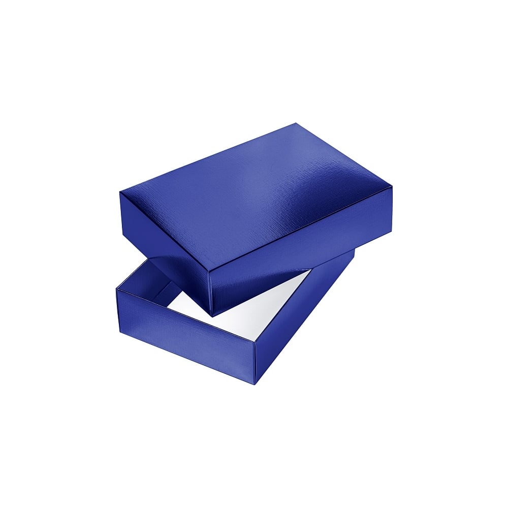 Изображение товара Картонная коробка Hatber 250x180x65 мм синяя 20 шт сборная