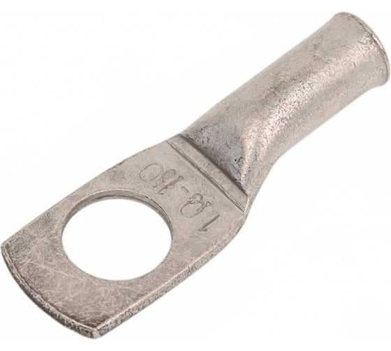 Изображение товара Трубчатый наконечник ТМЛ (ЮМП) ТМЛ-F-10-10 медный луженый F-типа 10мм2 под болт М10 elcТМЛ-F-10-10-ЮМП