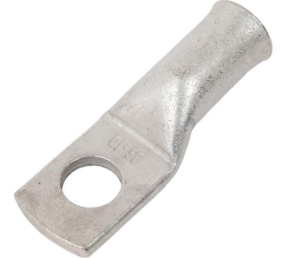 Изображение товара Наконечник трубчатый медный лужёный ТМЛ (ЮМП) ТМЛ-F-35-10 F-типа 35мм2 под болт, 25 шт/упак, М10 elcТМЛ-F-35-10-ЮМП