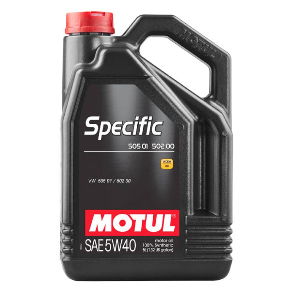 фото Синтетическое масло specific 505.01 5w40 5л motul 101575