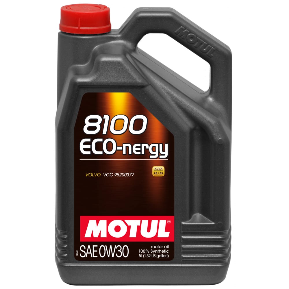 фото Синтетическое масло 8100 eco-nergy 0w30 5л motul 102794