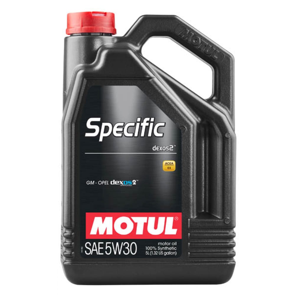 фото Синтетическое масло specific dexos2 sae 5w30 5л motul 102643