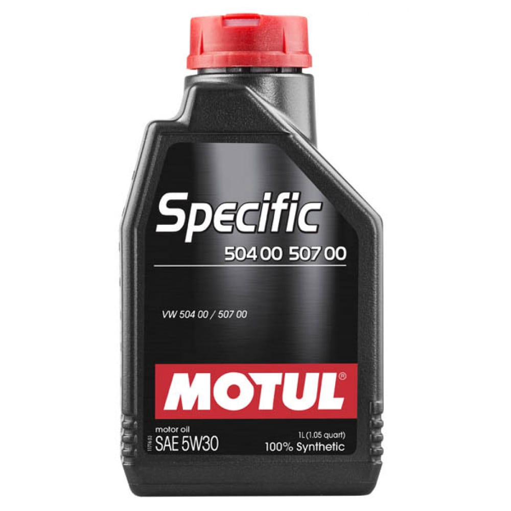 фото Синтетическое масло specific vw 504 00 507 00 5w30 1л motul 106374