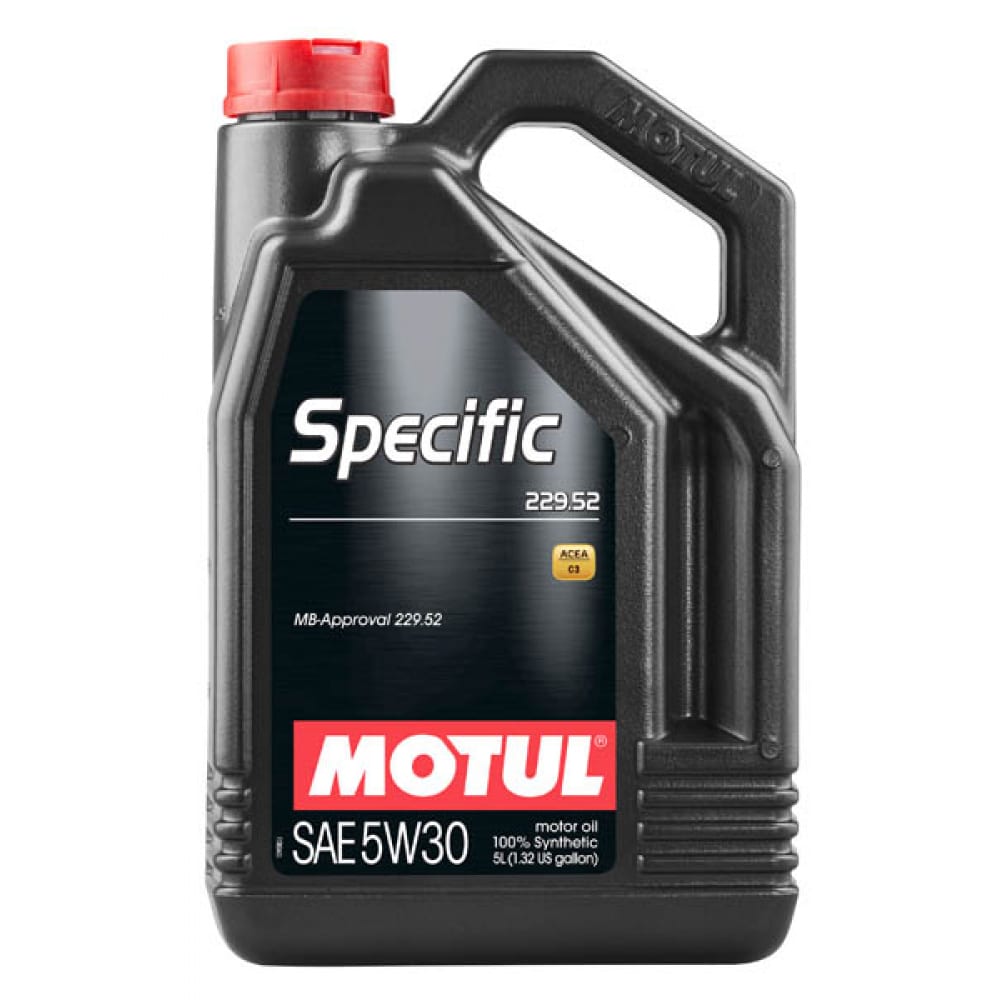 фото Синтетическое масло specific 229.52 5w30 5л motul 104845