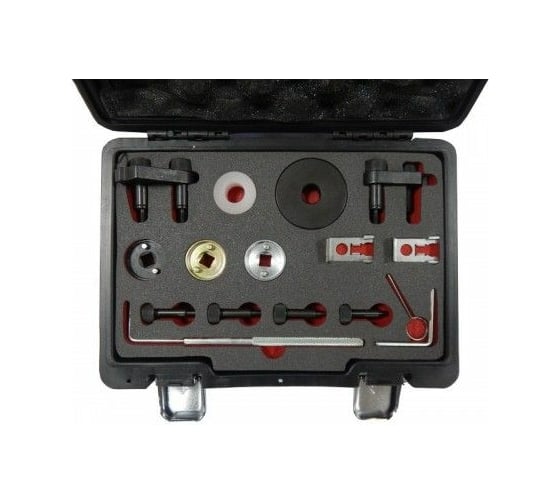 Изображение товара Набор фиксаторов для обслуживания двигателей группы VAG 1.8/2.0 TSI Forsage в кейсе "Pemium" F-916G13D(7652)