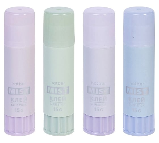 Изображение товара Клей-карандаш Hatber Mist 15 г 24шт. в упаковке 081211