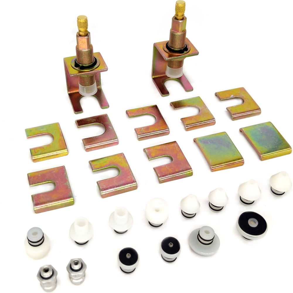 Комплект адаптеров для промывки контура кондиционера Car-tool комплект для промывки мотора 1006812