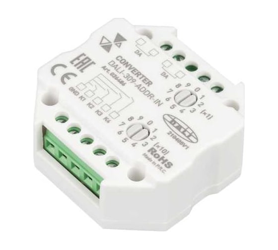 Изображение товара Конвертер Arlight INTELLIGENT DALI-309-ADDR-IN 26486