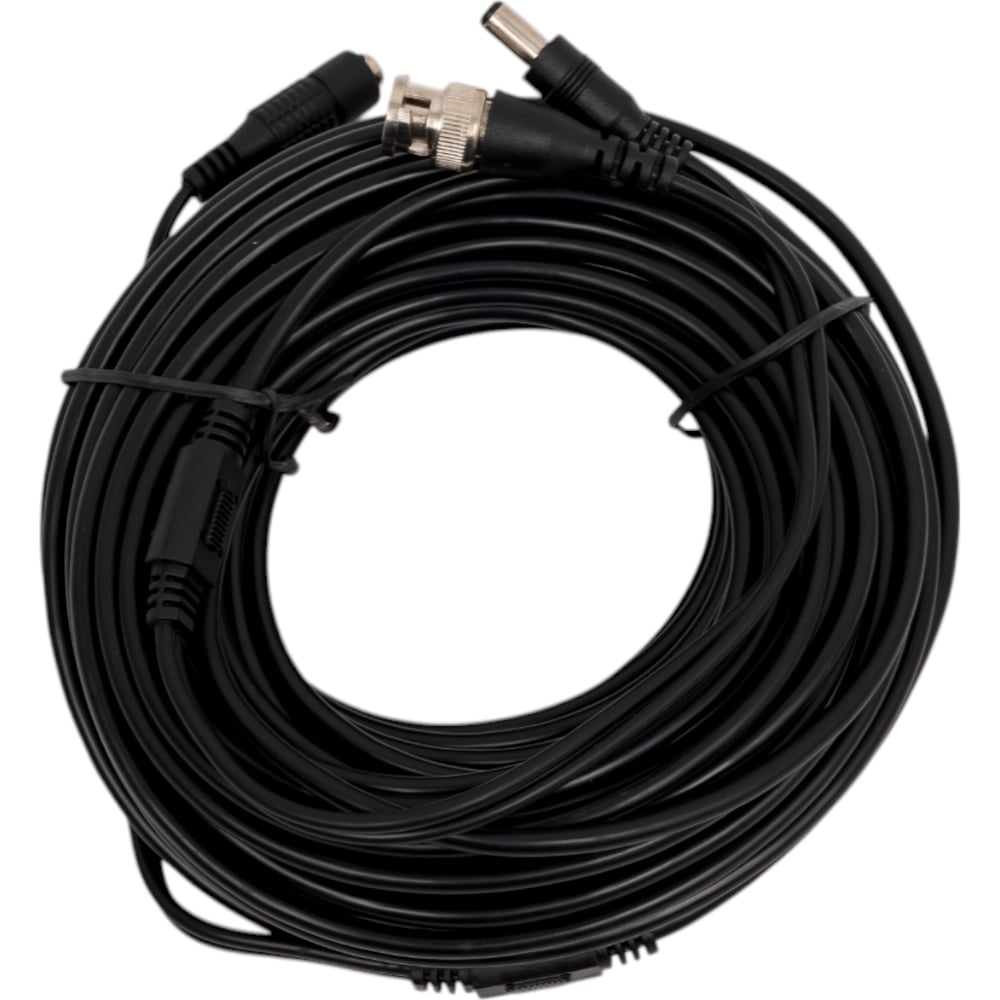 Изображение товара Соединительный кабель Giraffe GF-BNC-DC-20M для питания и видео систем 20 метров