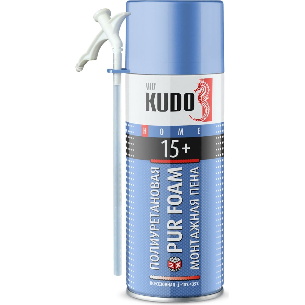 Всесезонная полиуретановая монтажная пена KUDO всесезонная полиуретановая монтажная пена donewell