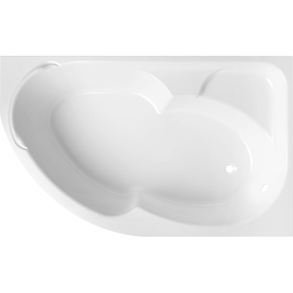 Изображение товара Угловая акриловая ванна 170х105 см с каркасом и экраном Lavinia Boho Grance Hill 4 в 1