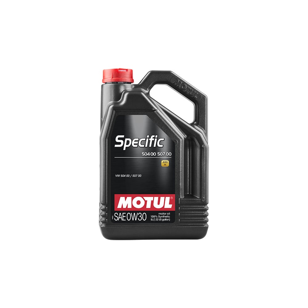 фото Синтетическое масло specific 504 00 507 00 0w30 5л motul 107050