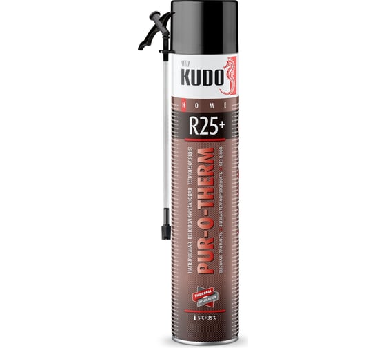 Изображение товара Напыляемая пенополиуретановая бесшовная теплоизоляция высокой плотности KUDO KUPHTER10R25+