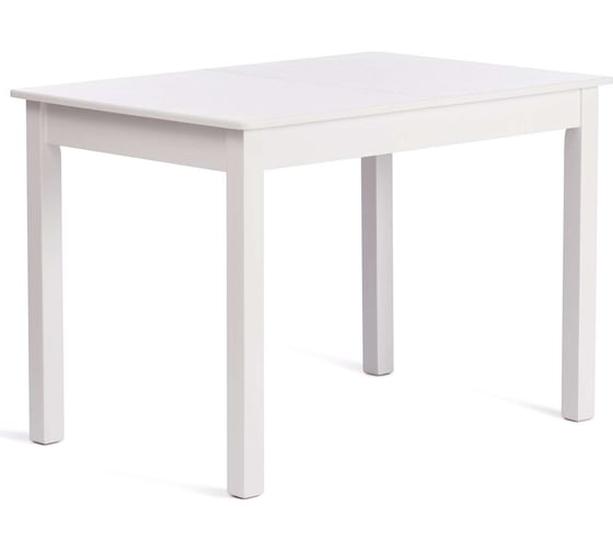 Изображение товара Раздвижной стол Tetchair moss бук, мдф, 110+30x68x75 см, white (белый) 20364