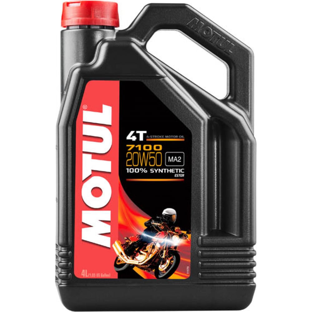 Моторное масло для мотоциклов 7100 4t 