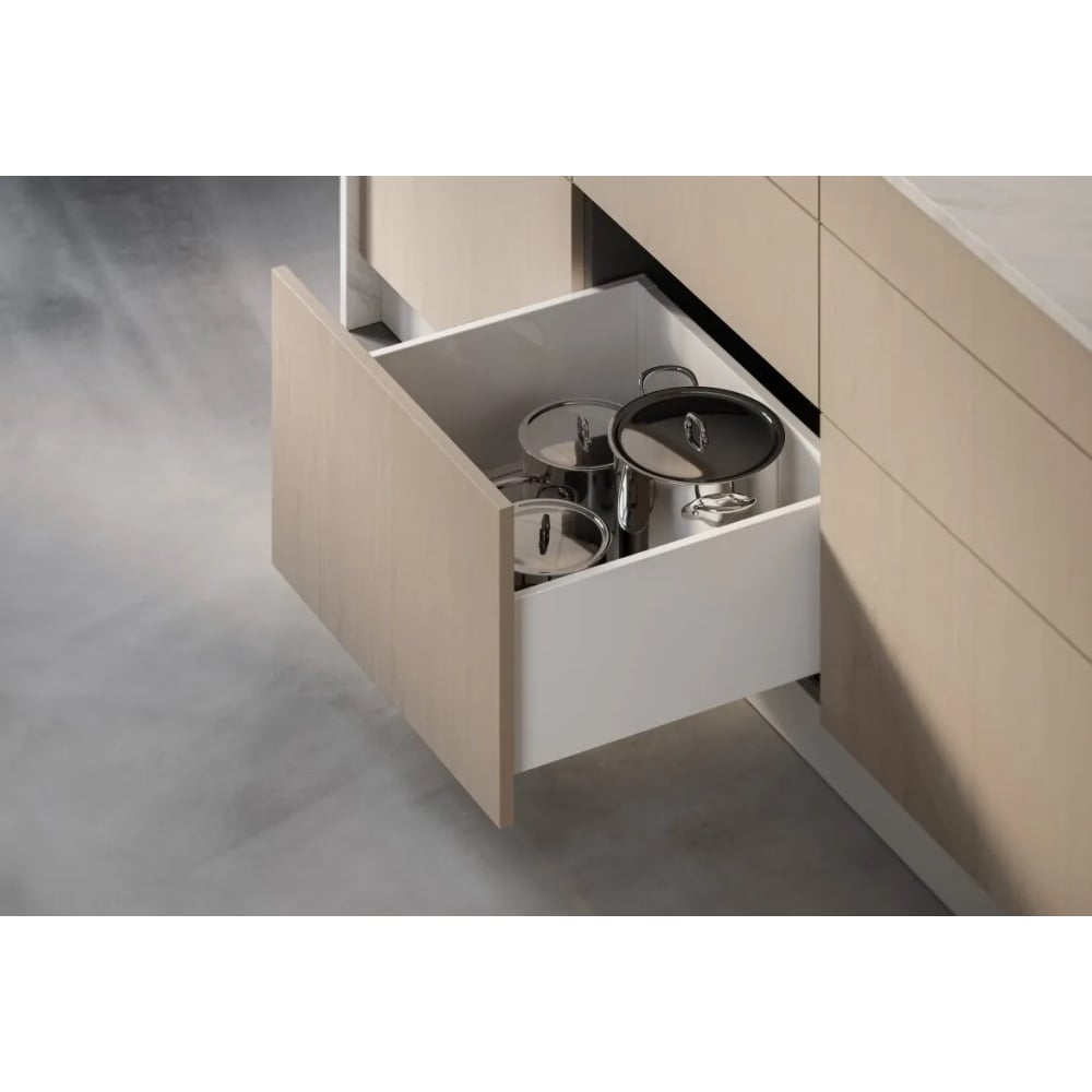 Изображение товара Ящик GTV axis pro l-500мм, очень высокий, h199 мм, push to open, белый PB-AXISPRO-P2O-KPL500D1