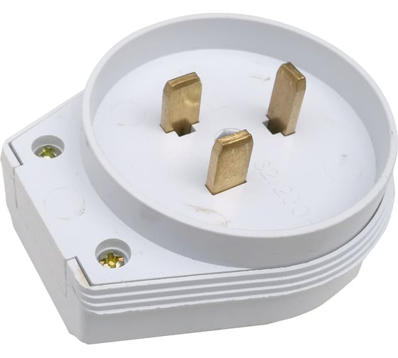 Изображение товара Печной разъем IN HOME РШ/ВШ 32А 250В белый 9123 4690612010205