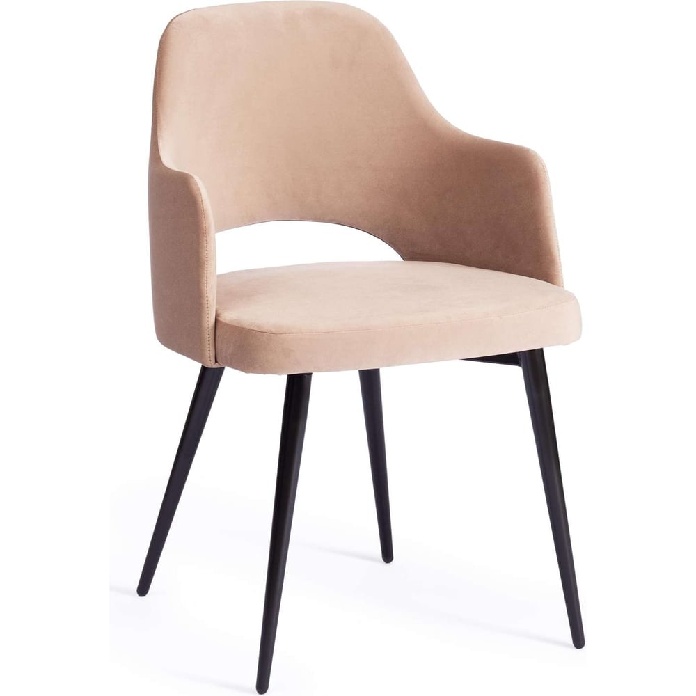 Изображение товара Кресло Tetchair Valkyria модель 711 из ткани и металла, бежевое