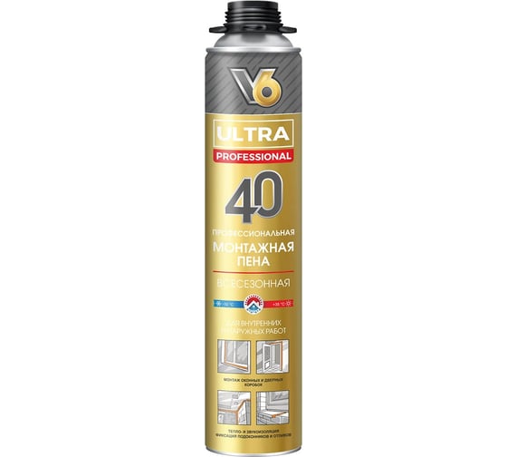 Изображение товара Пистолетная всесезонная пена V6 600 гр 585803