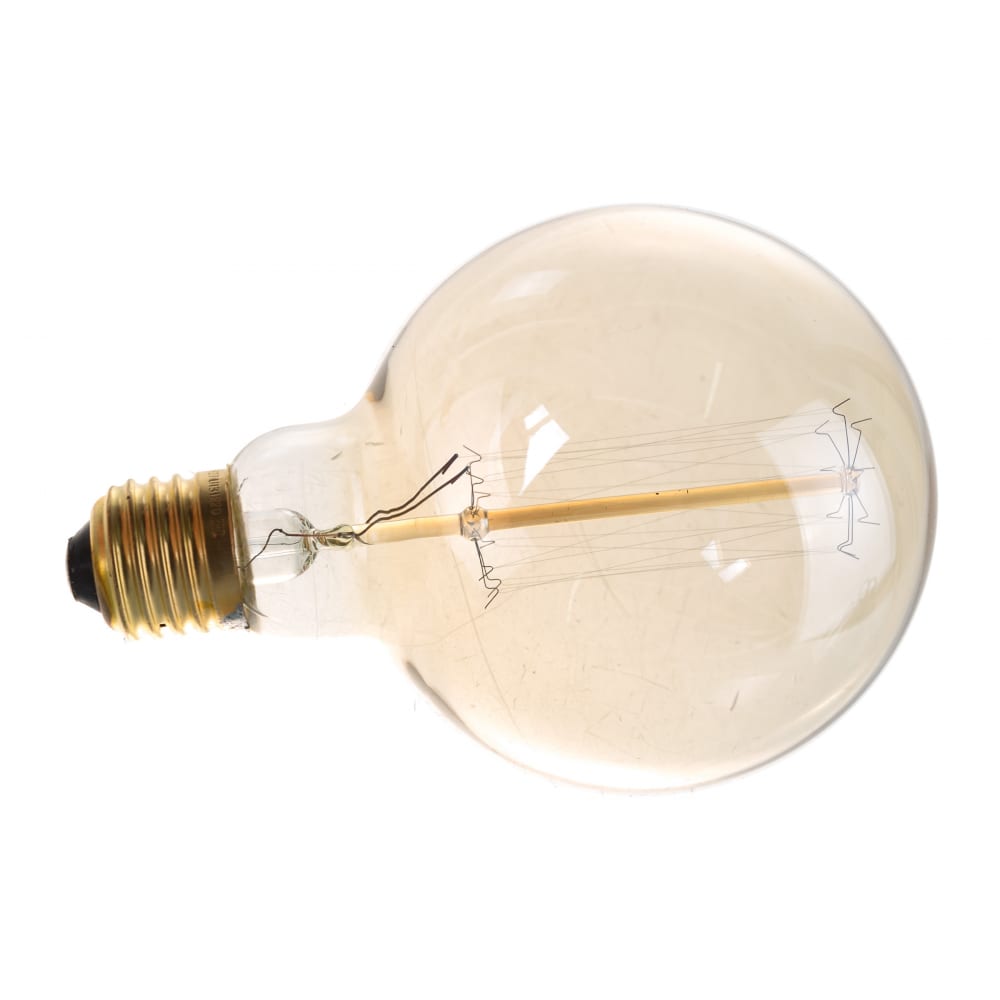 Купить Лампа накаливания uniel vintage. форма шар. il-v-g95-60/golden/e27 vw01 ul-00000479