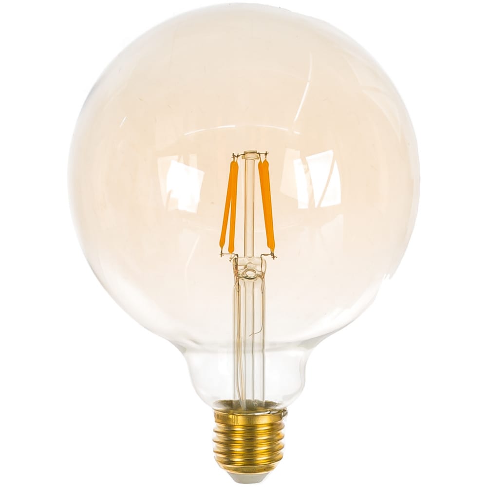 фото Светодиодная лампа uniel led-g125-8w/golden/e27 glv21go vintage ul-00002358