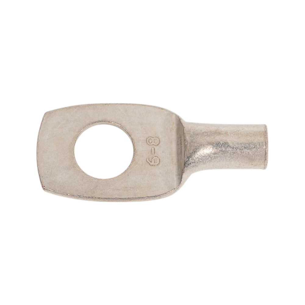 Изображение товара Трубчатый наконечник ТМЛ (ЮМП) ТМЛ-R-6-8 медный луженый R-типа 6мм2 под болт М8 elcТМЛ-R-6-8-ЮМП