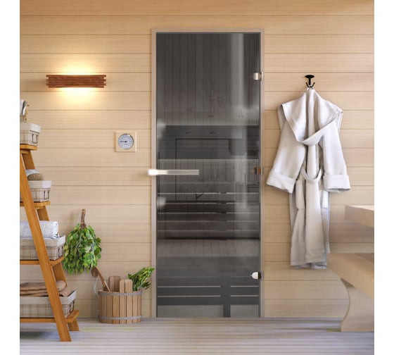 Изображение товара Дверь DoorWood графит. 2000x700 мм DW03503