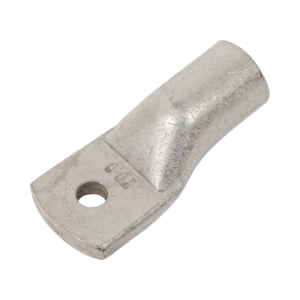 Изображение товара Медный луженый наконечник ТМЛ-R-70-6 кольцевой прямой М6 для кабелей 70 мм²