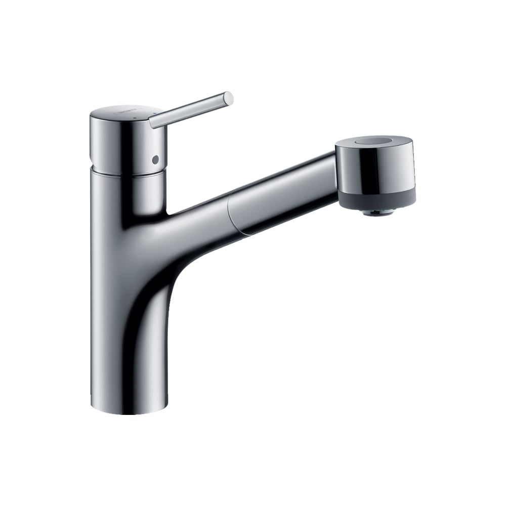 фото Смеситель для кухни с вытяжным изливом hansgrohe 32841000 talis s 00000008393